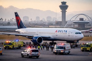 delta flight dl275 diverted lax