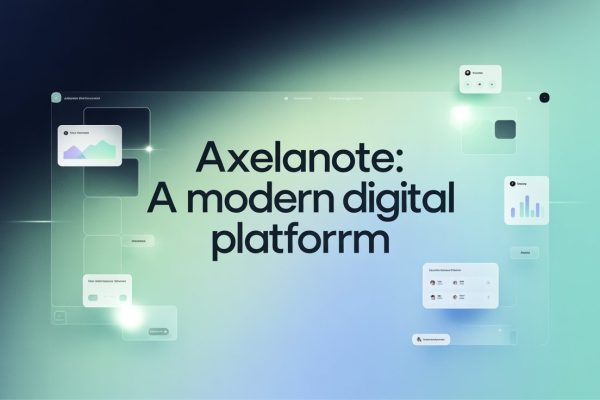 Axelanote A Modern Digital Platform