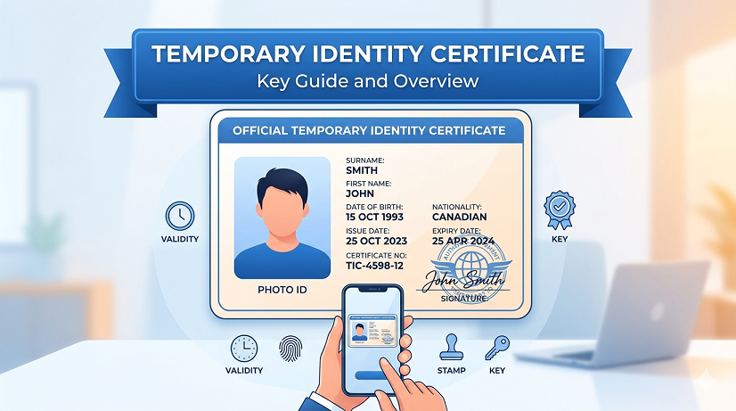 Temporary Identity Certificate