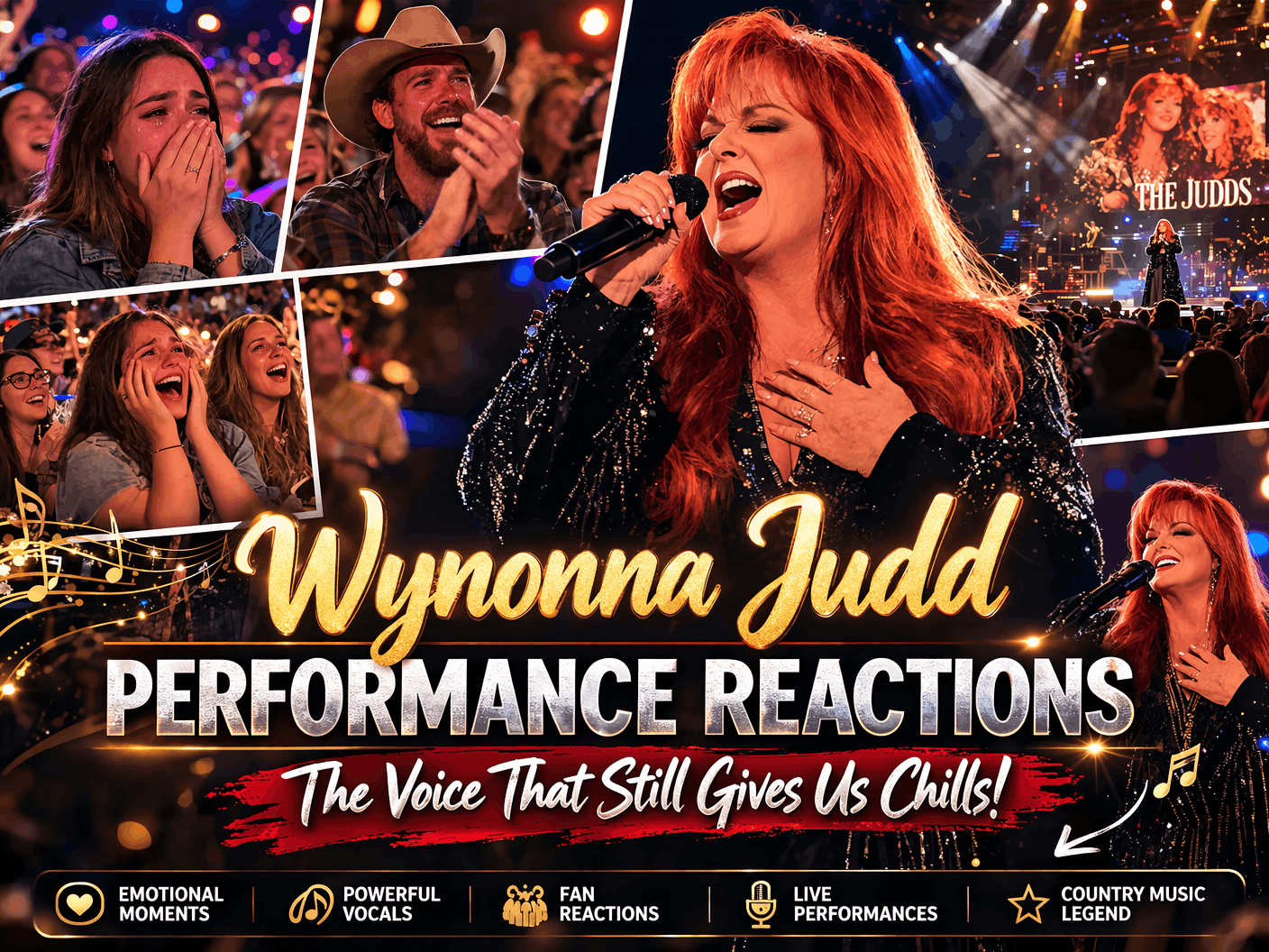 Wynonna Judd Performance Reactions