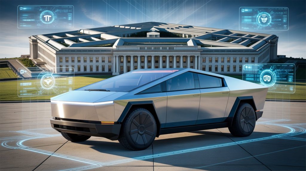 pentagon big tech tesla cybertruck